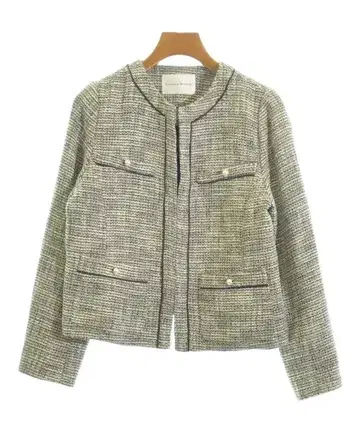 Couture brooch 노카라 자켓 여성용