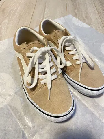 vans 스니커즈 베이지 스웨이드 올드스쿨