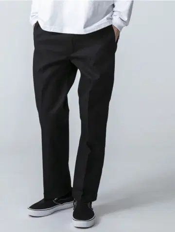 Dickies for RHC 스트레이트 핏 팬츠 블랙 32