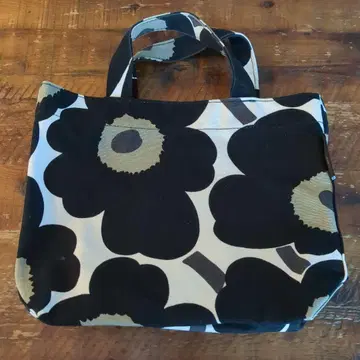 marimekko 플라워 패턴 핸드백