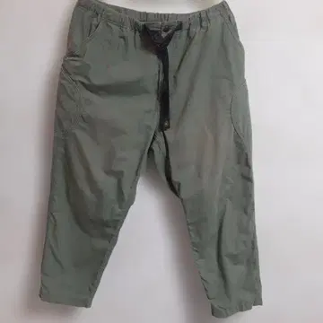 GO HEMP 고헴프 팬츠 헴프 혼방 카키 사이즈 L