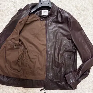 EMMETI JURI 가죽 자켓 싱글 라이더 48