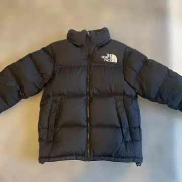 THE NORTH FACE 숏 눕시 블랙 다운 자켓