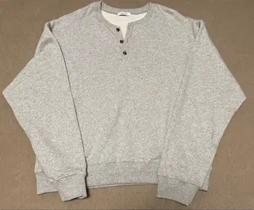 Regen Granz 헨리넥 맨투맨 그레이 M 사이즈