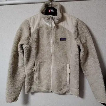 patagonia 플리스 자켓 크림