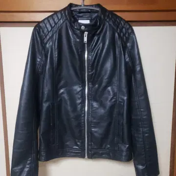 새상품급 ZARA 블랙 싱글 라이더 자켓 L