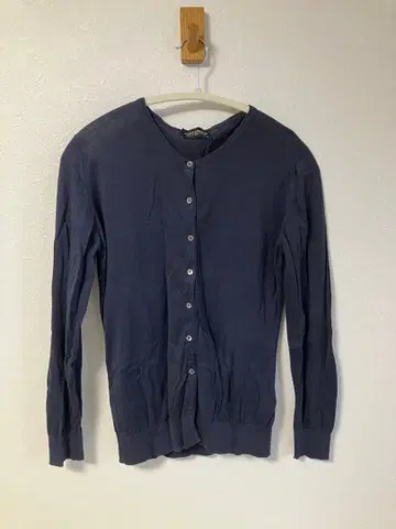 JOHN SMEDLEY 네이비 가디건 M