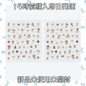 [ 미사용 새상품 ] 리루린린 네일씰 크리스마스 2025 디즈니