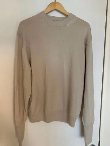 레어! BATONER 에이징 울 니트 사이즈 4 베이지