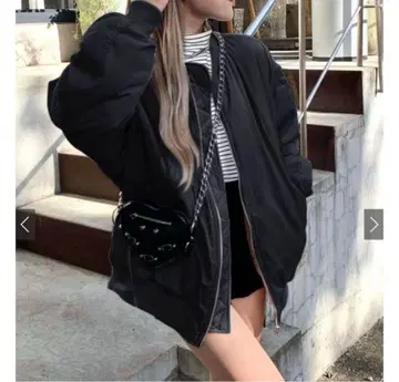 블루종 블랙 MA-1