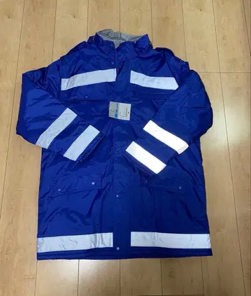 경비 G-Best 반사재 부착 후드 자켓 택 포함 미사용품 L 사이즈