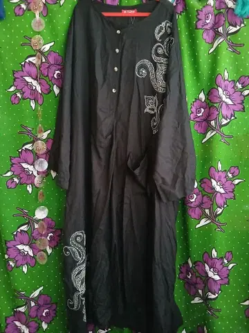 97 차이하네 자수 원피스