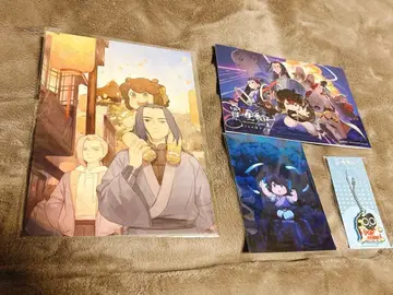 라오허 전기 1 2 입장 혜택 캔버스 보드 & 복각 팜플렛 & 키링