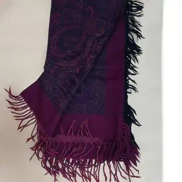 페이즐리 무늬 숄