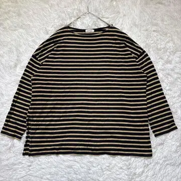 [렙심] 티셔츠 바스크셔츠 F 코튼 긴팔 보더 티셔츠