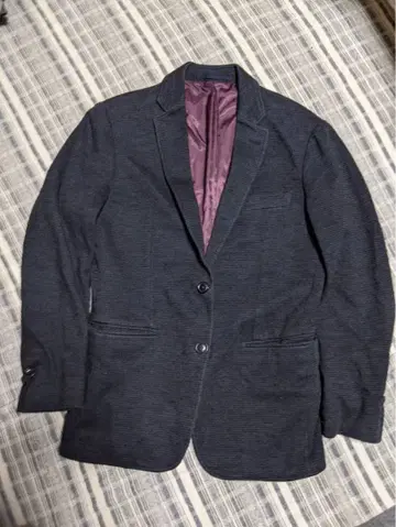 CROWDED CLOSET 테일러드 자켓 다크 네이비