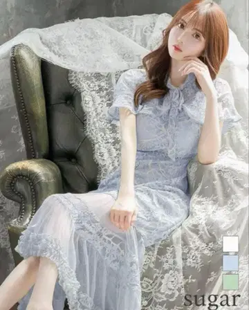 ERUKEI settan 드레스 화이트