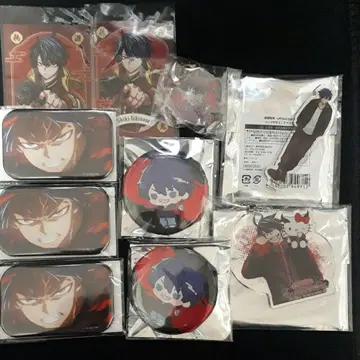 토겐안키 이치노세 시키 캔뱃지 아크릴 스탠드 키링 카드