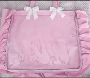 자카마트 이타백 캐리온백 A3 프릴 핑크