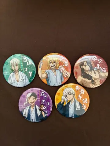 Dr.STONE 트레이딩 캔뱃지 온천ver.