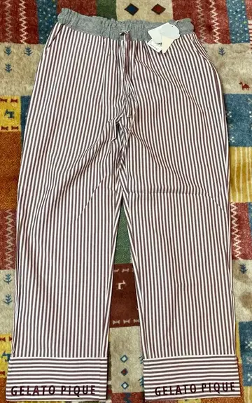 택 포함 새상품 No.5 젤라또피케 롱 팬츠 룸웨어 파자마