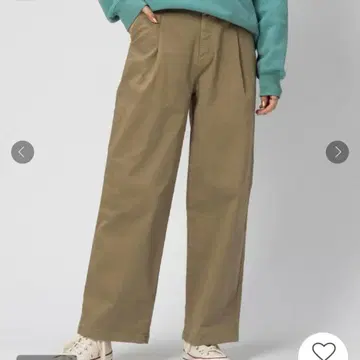 [ 새상품급 ] 라이트온something치노턱트라우저