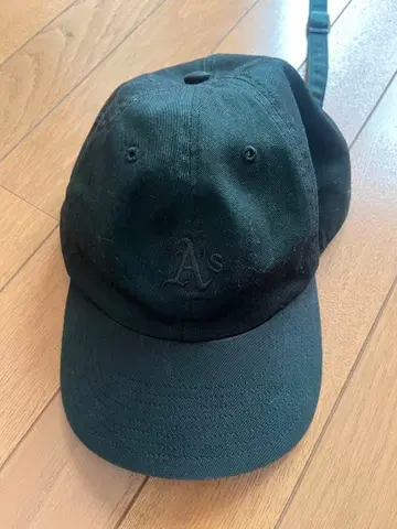 애슬레틱스 A's 블랙 야구 모자