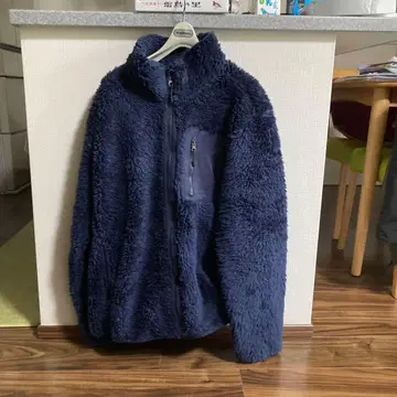 네이비 플리스 자켓