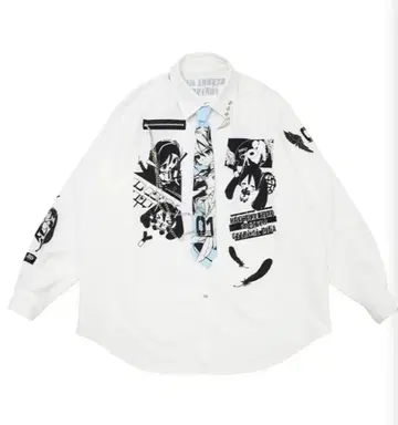 ACDCRAG 하츠네 미쿠 오버 셔츠