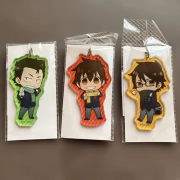 다이아몬드 A 아크릴 키링 3개 세트