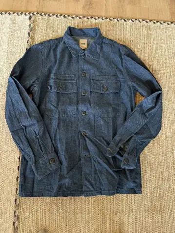fOB f2371 다크 블루 긴팔 데님 셔츠