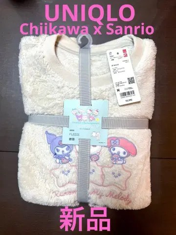 UNIQLO 산리오 치이카와 캐릭터 룸웨어 M 택 포함 새상품