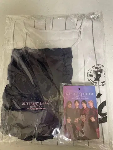 FANTASTICS 업그레이드 굿즈 BUTTERFLY EFFECT 미개봉