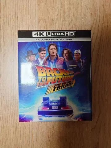 백투더퓨처 4K 블루레이 BOX
