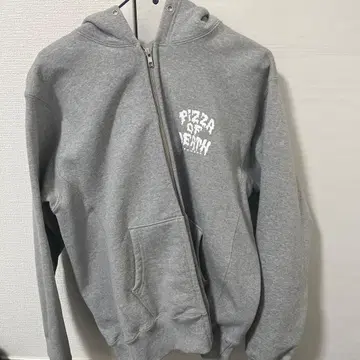 Pizza of Death 그레이 후드티 M