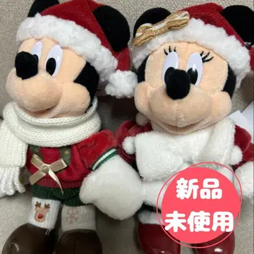[ 미사용 새상품 ] 디즈니 크리스마스2025 미키 미니 봉제 인형 배치
