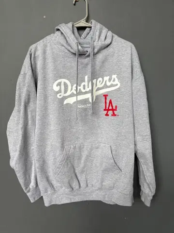 Dodgers 그레이 후드티