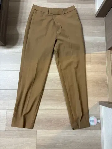 유니클로 웜 스마트 팬츠 베이지