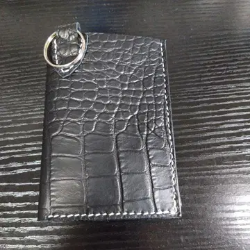 컴팩트 지갑 천연 가죽 핸드메이드