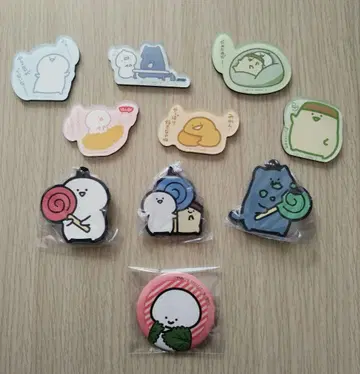 오분구상 아크릴 마그넷 러버 스트랩 캔뱃지 묶음 판매