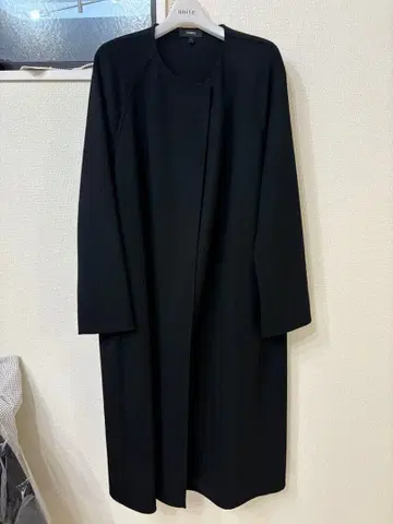 띠어리 울 코트 블랙 theory