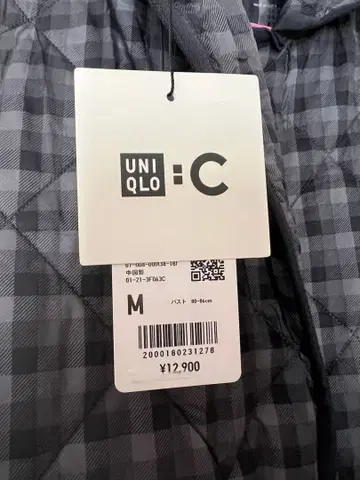 퍼프 테크 오버 사이즈 코트 WOMEN M UNIQLO C 미사용