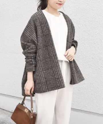 SHIPS WOMEN <손세탁 가능> 이탈리아 체크 숏 직조