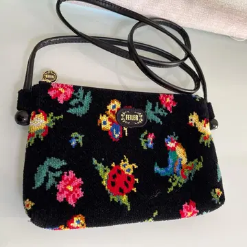 새상품급 FEILER HEIDI 페이 하이 숄더 백 블랙