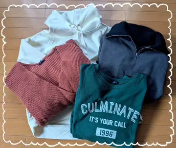 시마무라 오카다 유리 상의 4점 묶음 판매 3L 4L