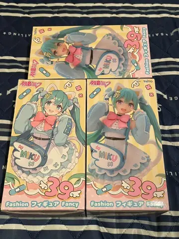 하츠네 미쿠 Fashion 피규어 Fancy 3체 세트