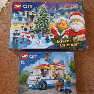 묶음 판매 미사용 미개봉 LEGO 아이스크림 크리스마스 2024