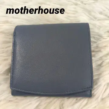 미사용급 마더하우스 아치 지갑 색스 블루