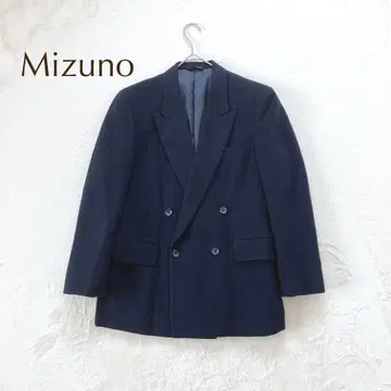 미즈노 글로브리스트 더블 브레스트 테일러드 자켓 울 혼방 캐시미어
