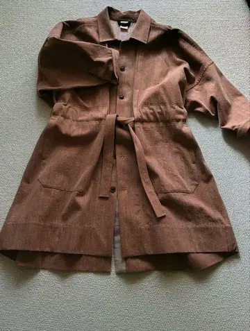 JAN-JAN VAN ESSCHE 감물 데님 코트